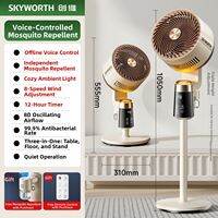 SKYWORTH | Mosquito Repelling Silent Strong Wind Dual-Use Fan
