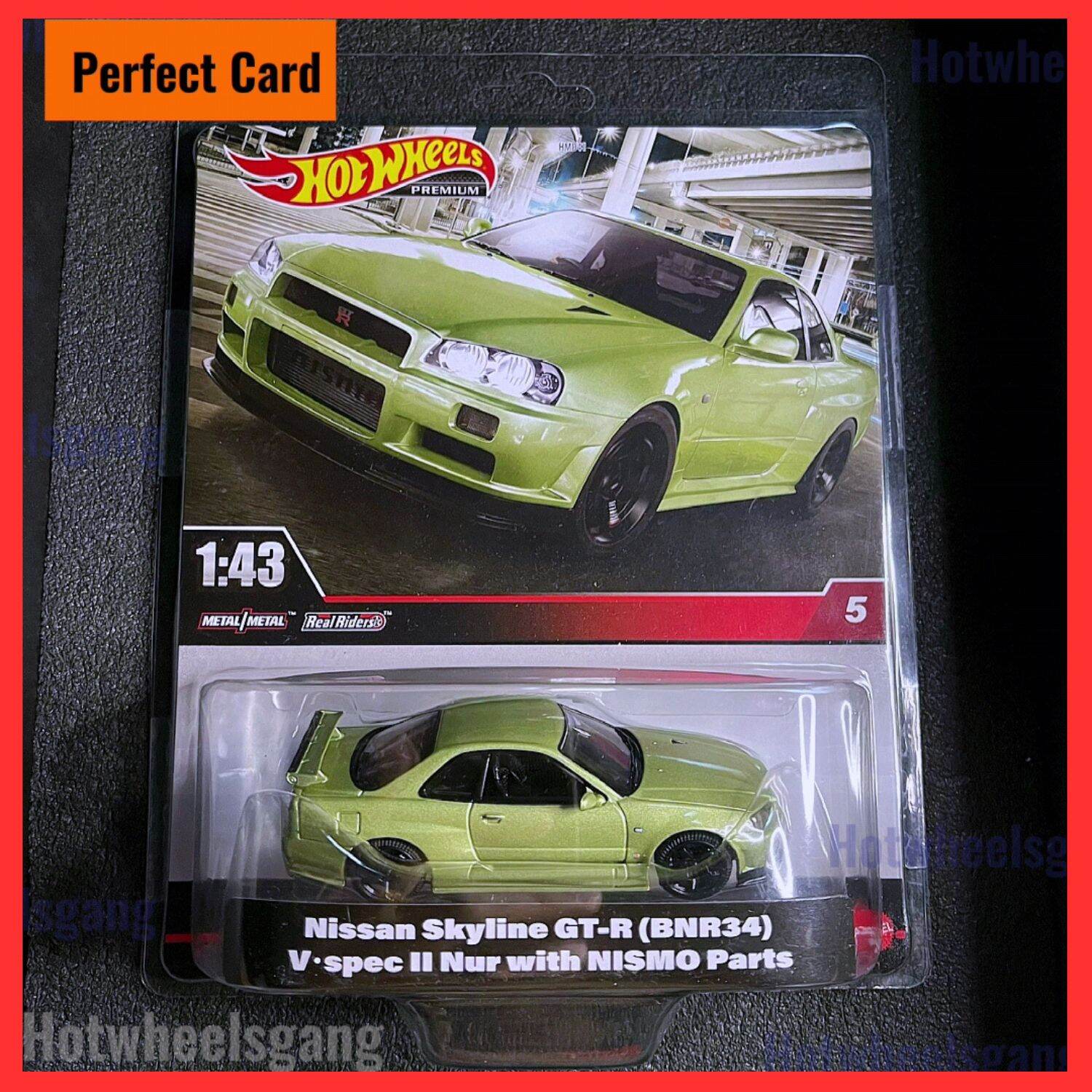 Hot Wheels Nissan Skyline GT-R (BNR34) V-Spec II Nur With NISMO