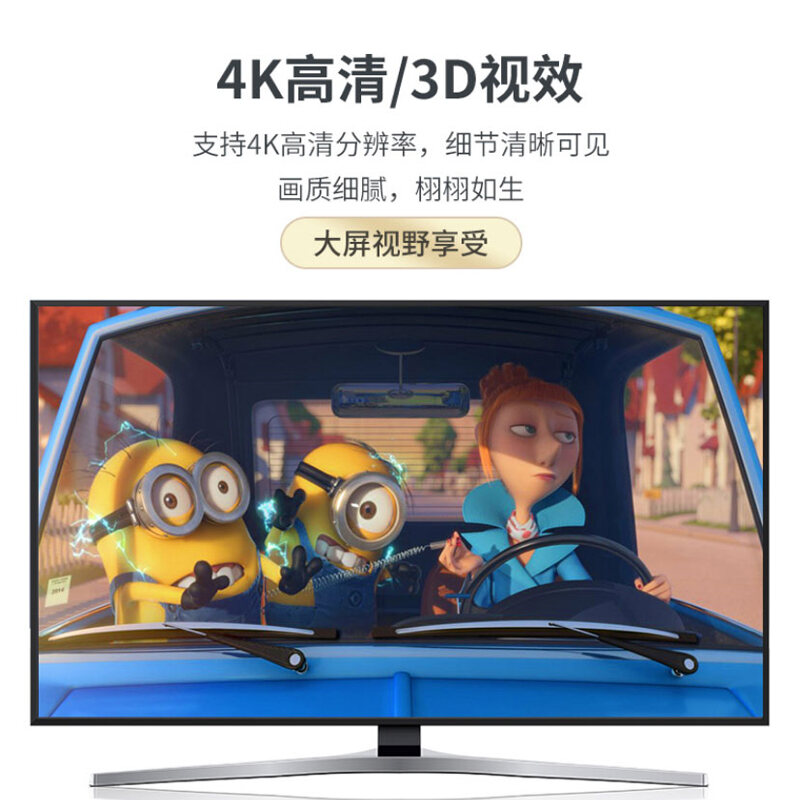 Typec to HDMI Screen Synchronizing Cable 4 K60hz HD Mobile Phone Connection TV Computer Projection Screen Converter for iPad Pro Projector to Monitor Mac Notebook Huawei Hami Head. 