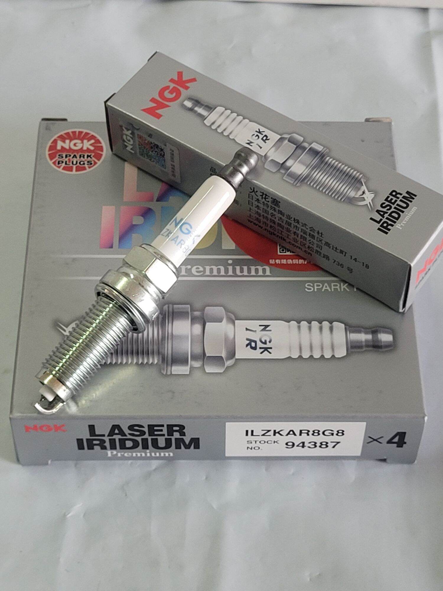 ILZKAR8G8 Maxus G10 2.0T (10162965-G) NGK 94387 Laser Iridium Spark ...