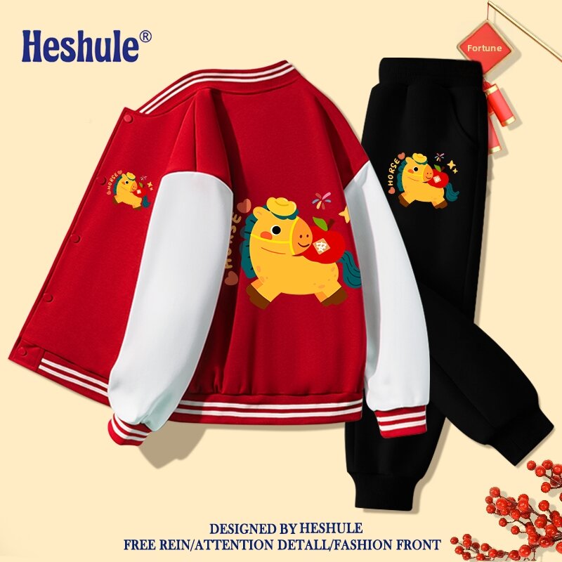 Festive Wear Red Baseball Outfit Harga  129 Ringgit*Penghantaran Percuma