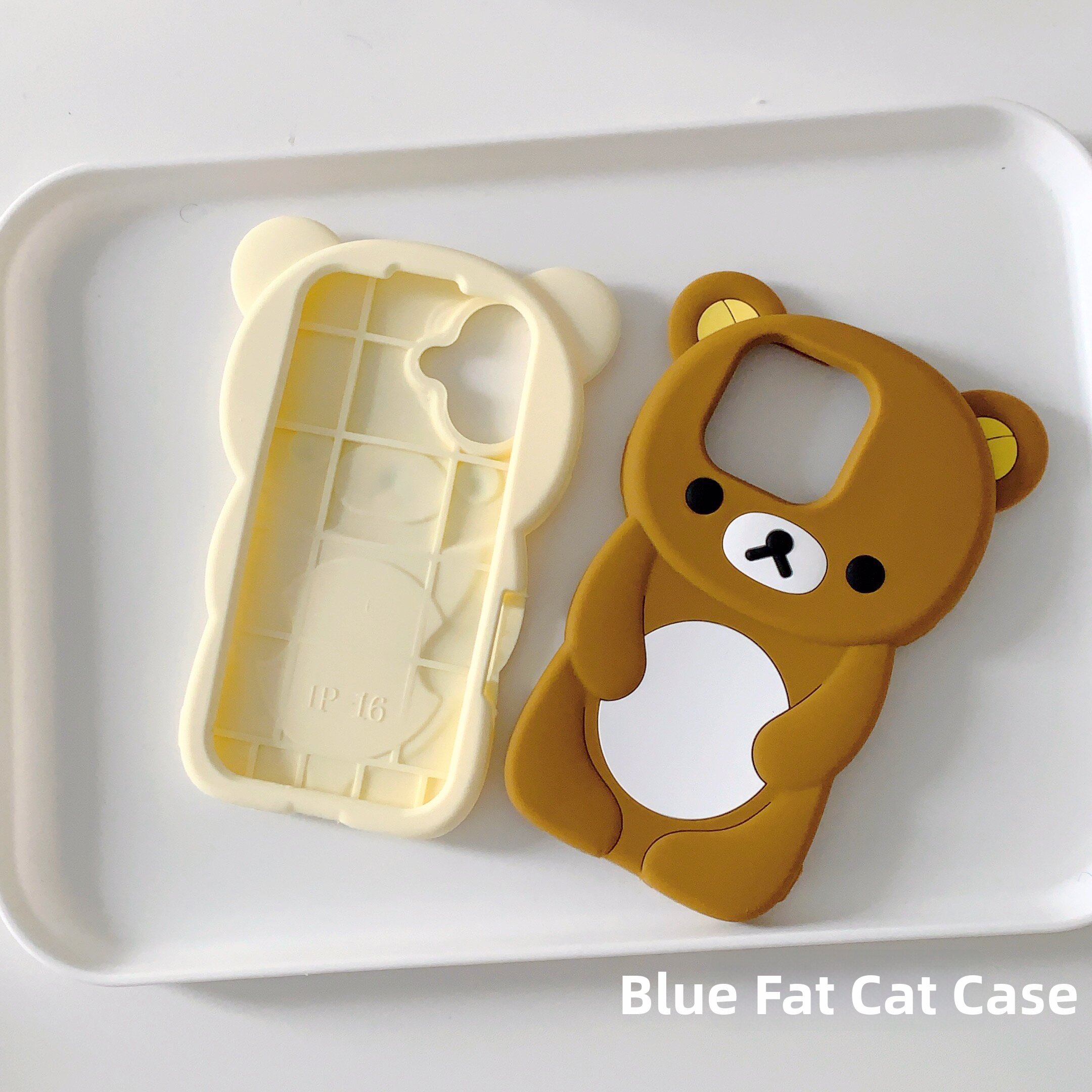 Cute Bear Silicone Phone Case For Iphone Protective Cover_voghion.com