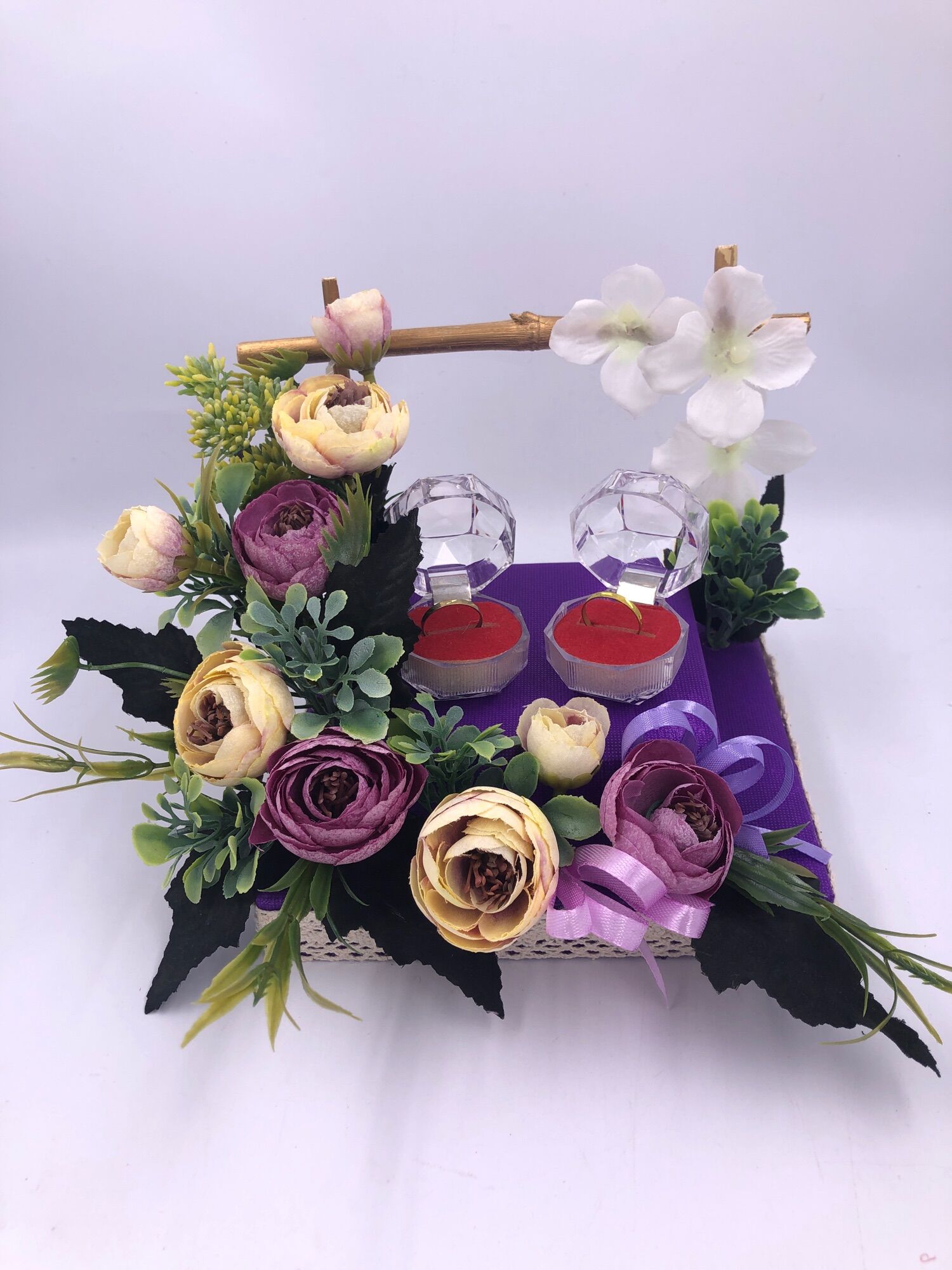 ADE-BC120C Bekas Hantaran Jewellery/bekas cincin/tunang/merisik