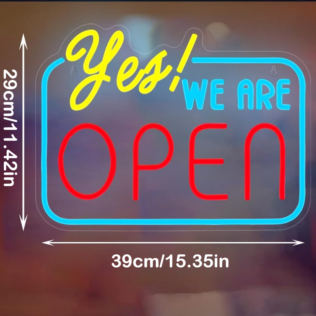 Open Neon Signs Bright LED Neon Light sign Advertisement Board