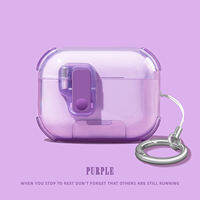 Earise | Protective Case with Cover Lock and Bracket for Airpods 4 Airpods Pro 3 Airpods Pro 2
