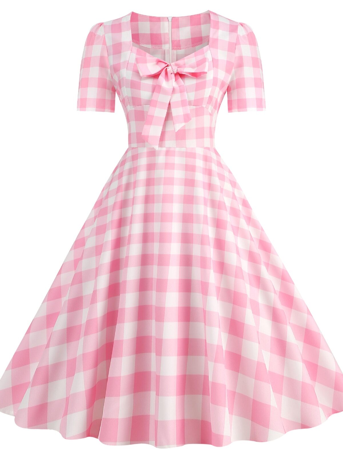 retro polka dot dress malaysia Buy OBSTYLE Vintage Polka Dot Low-Waist Flared Long Sleeve Maxi Dress   Mori Style [DA10210] Online