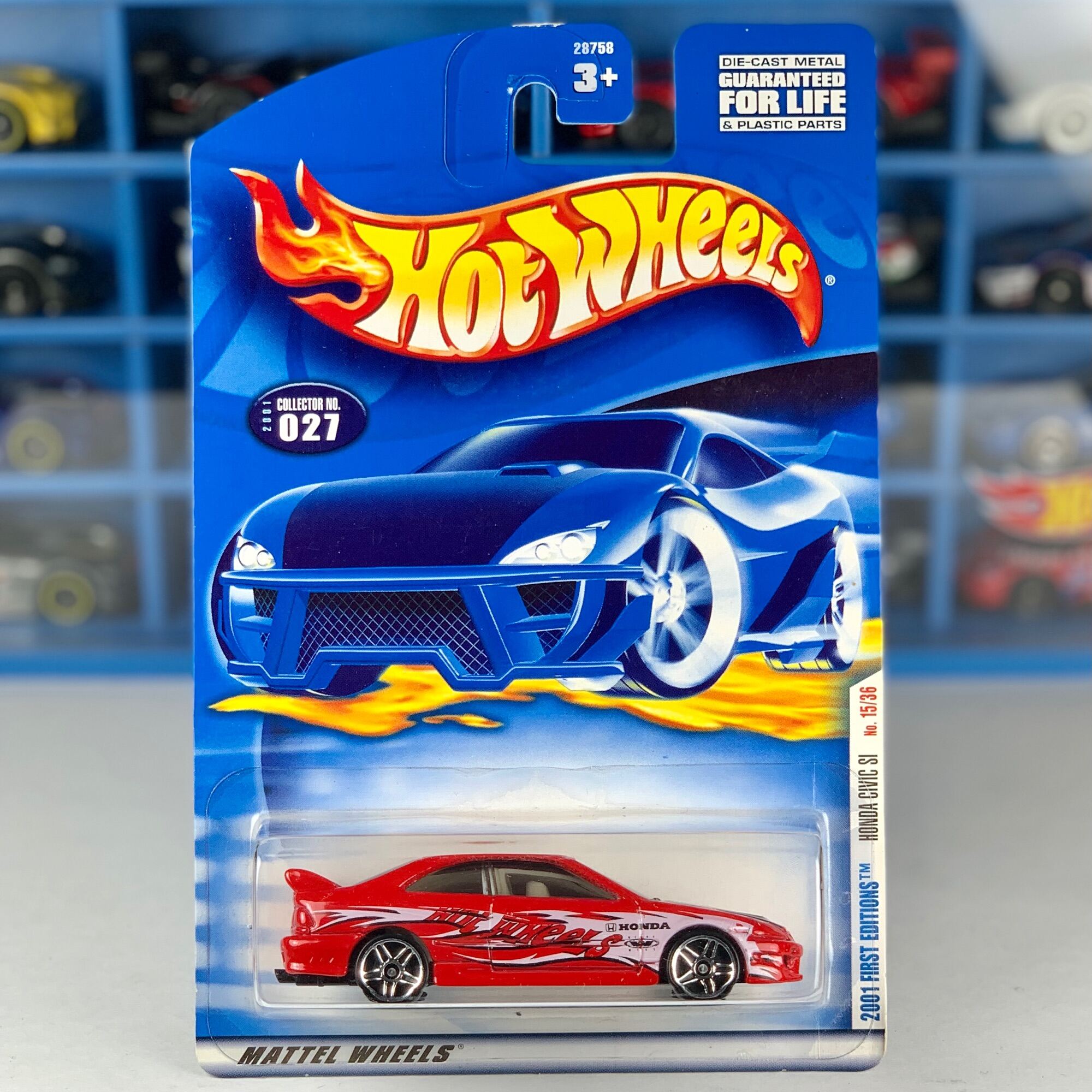 hot wheels honda civic si 2001