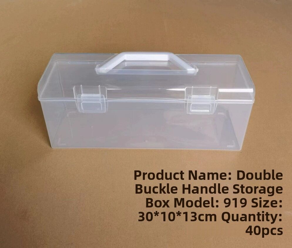 Portable Calligraphy Tool Storage Box Dustproof Transparent Art Painting Brush Case Convenient Carry-On Accessory Box