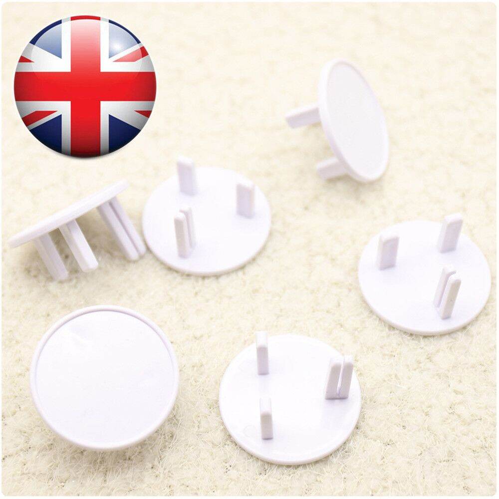 10Pcs Outlet Safety Baby UK Power Socket Guard Protector Plug Cover