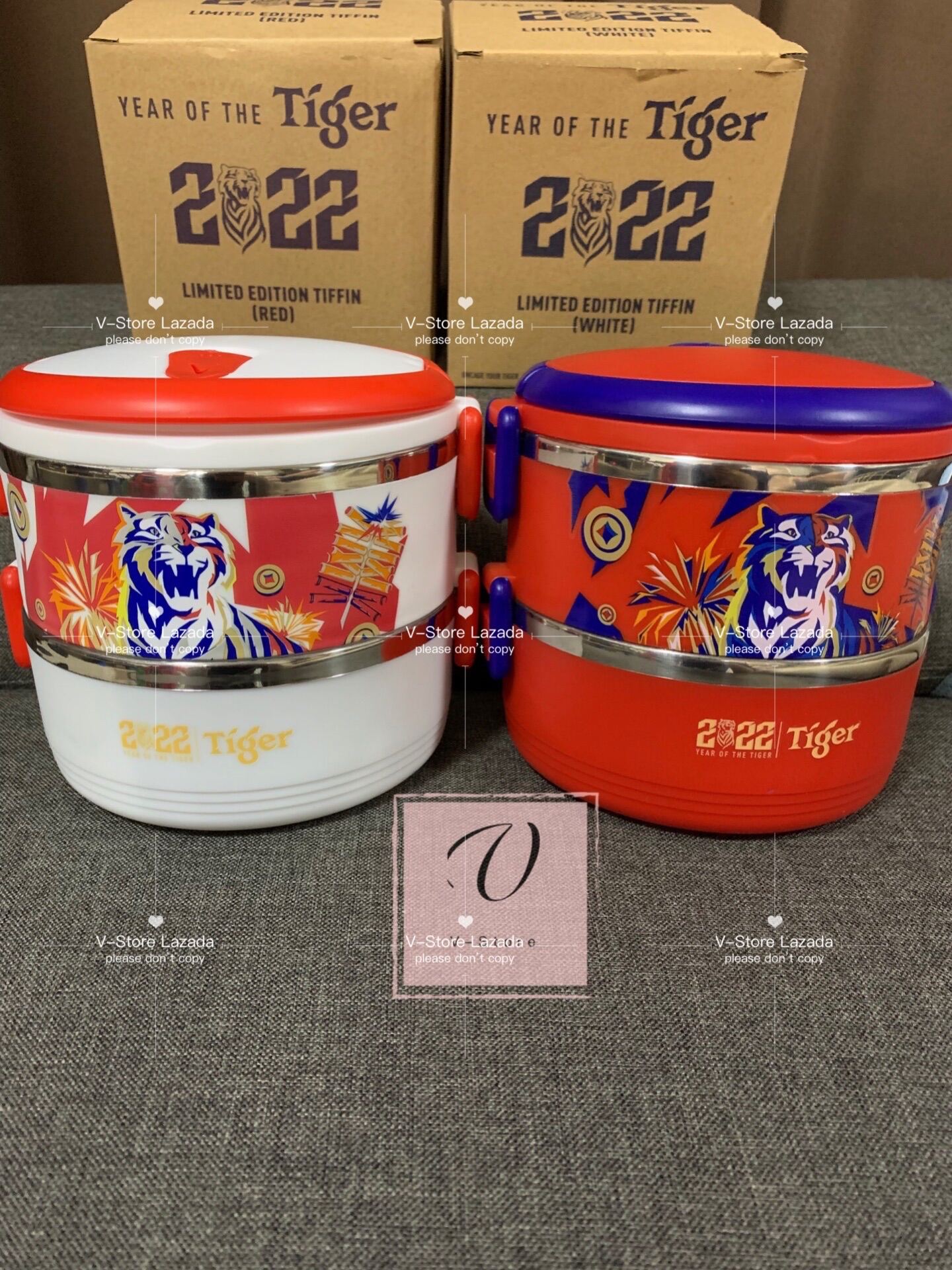 2022 Tiger Tiffin Tiger Beer Collection Tiffin Box Lunch Box Lazada