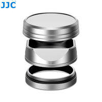 JJC เลนส์ฮูด LH-100 สำหรับกล้อง Fujifilm X100VI / X100V – ฮูดเหลี่ยมโลหะ พร้อมวงแหวนอะแดปเตอร์ฟิลเตอร์ ฝาครอบฮูด บังแดด ใช้ได้กับฟิลเตอร์ UV 49 มม.