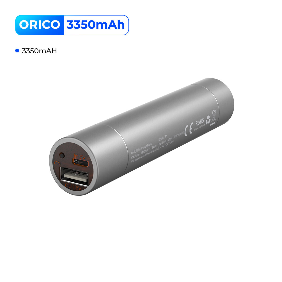 ORICO 10000mAh sạc dự phòng xách tay poverbank Sạc Bộ Sạc Pin Ngoài Powerbank cho điện thoại