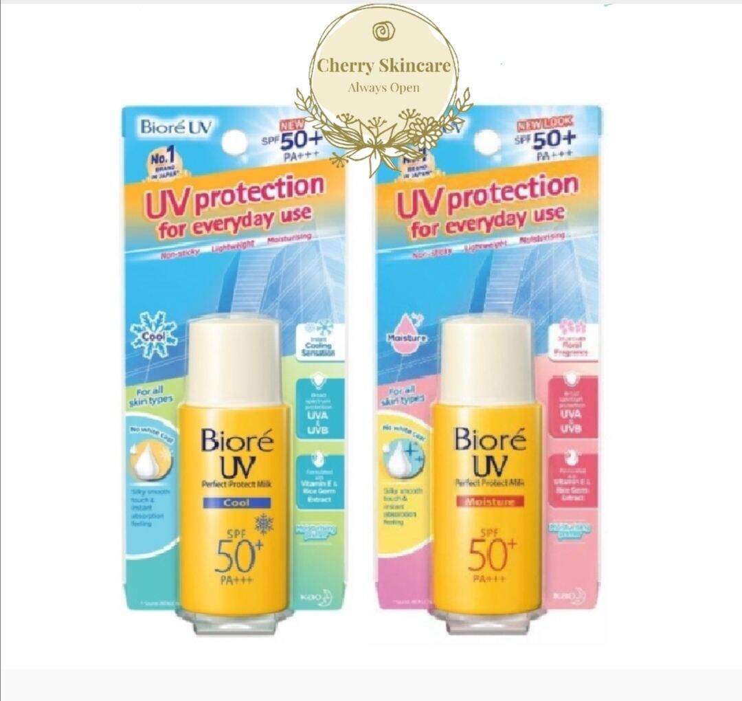 kebaikan biore uv perfect protect milk moisture