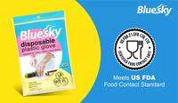Bluesky Disposable Plastic Glove EXTRA STRONG 100pcs