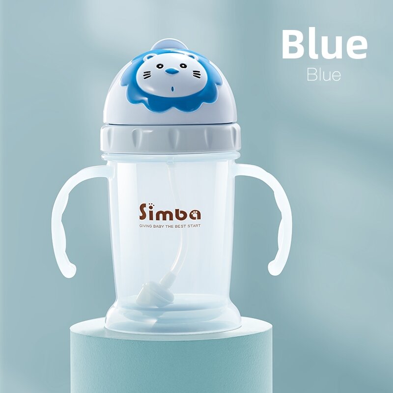 Simb | Child Learning Straw Cup Anti-leak Handled