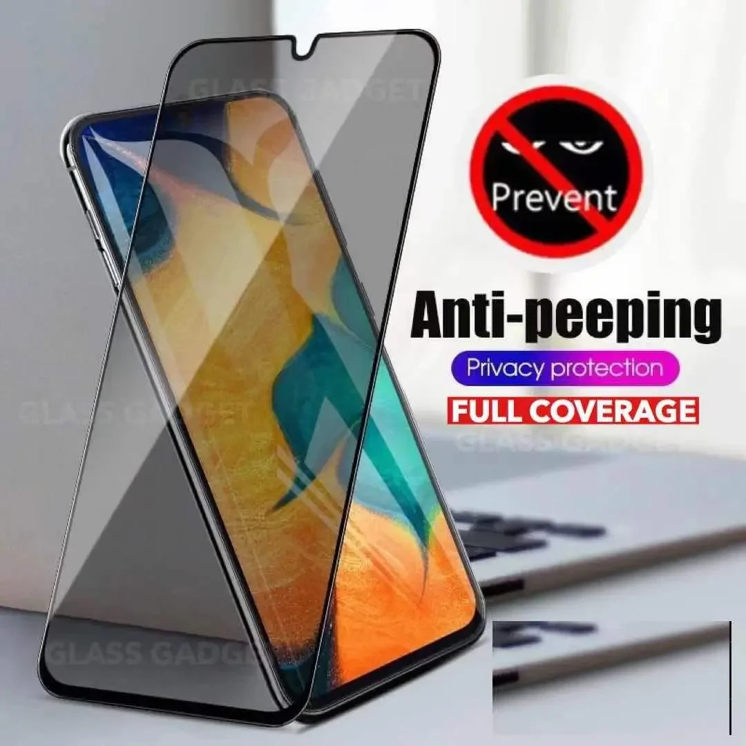 Oppp Reno 6Z 6 5F 5 4 A93 A92 A15 A15S A31 A5 A9(2020) A3S A5S A7 A12 A12E F9 F7 Full Privacy Tempered Glass