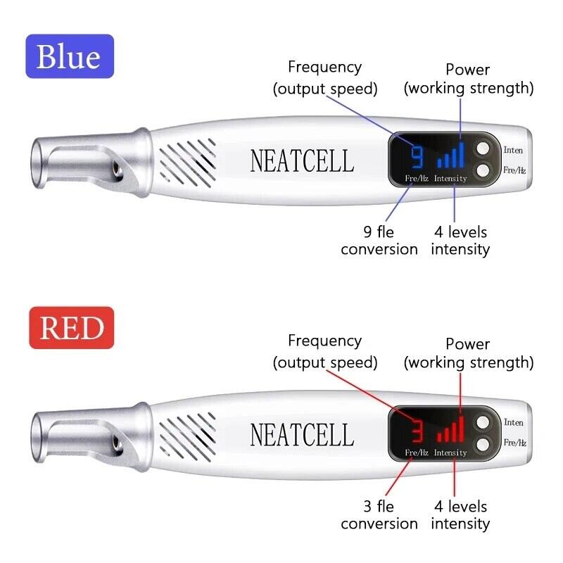 Picosecond Laser Pointer for Mole Dark Spot Pen Tatuering Akne Hudpigment Bärbar borttagning hine Beauty Device_voghion.com