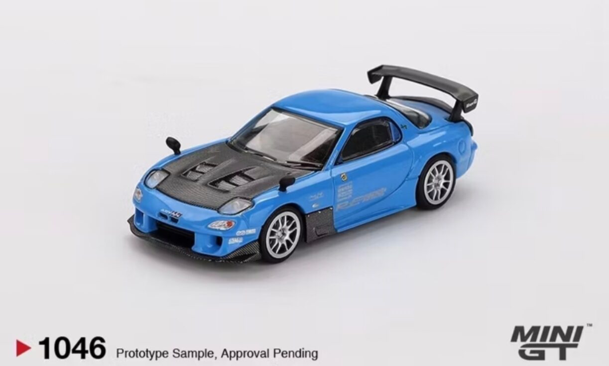 Mini Gt 1/64 Diecast Mazda Rx-7 Lb Super Silhouette Liberty Walk
