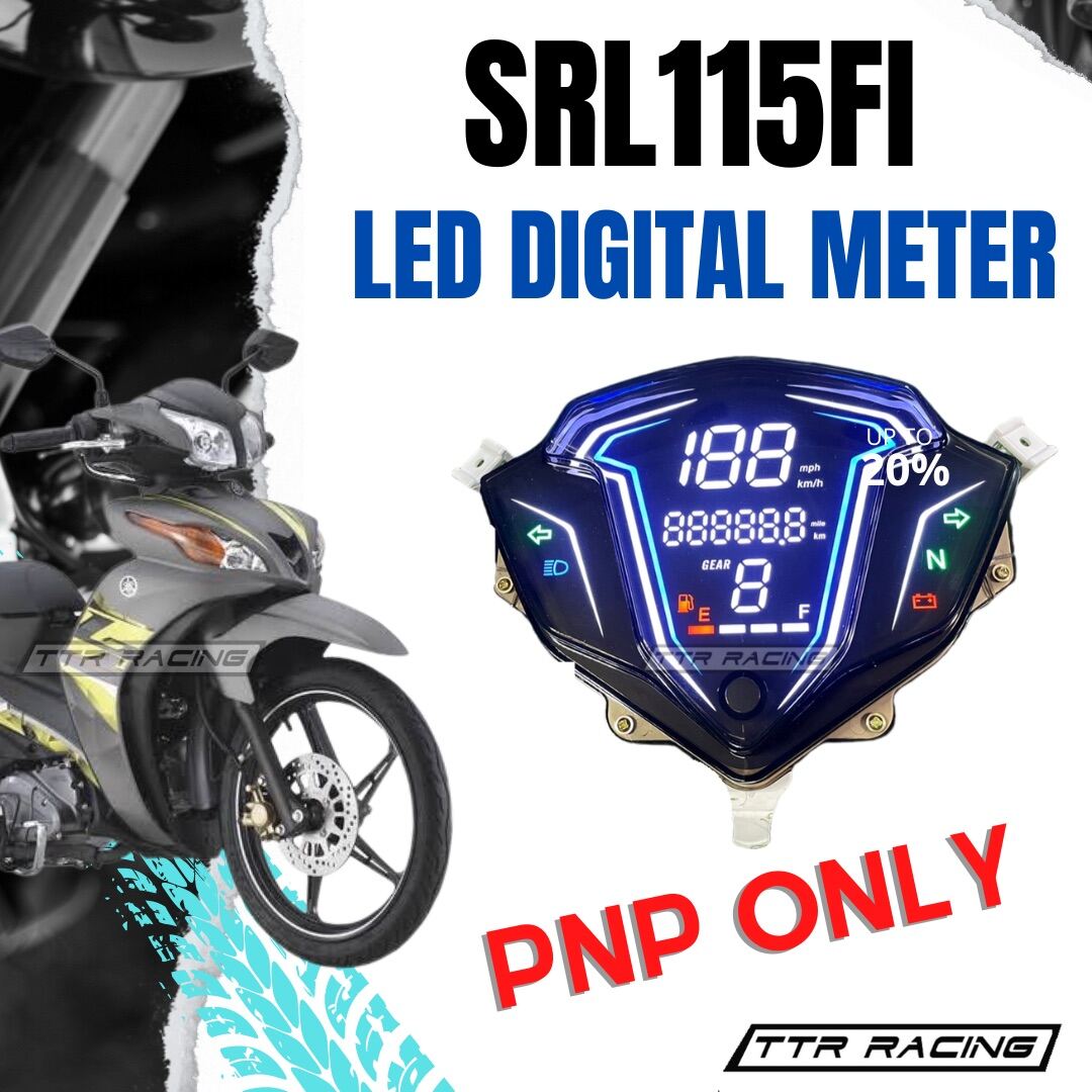 100 PNP Sahaja/Yamaha SRL115Fi/SRL115ZR Digital Meter/ LED Meter