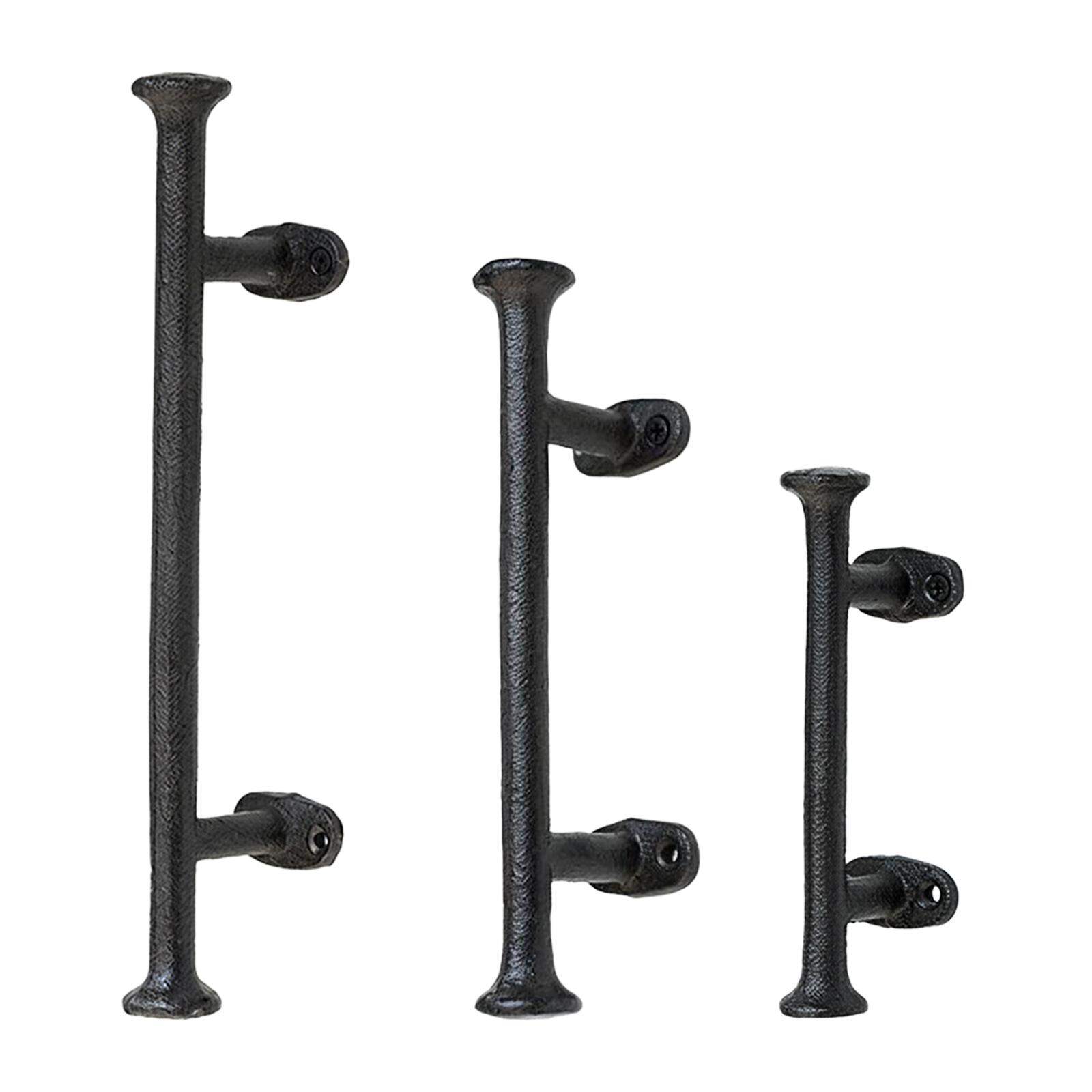 Cast Iron Gate Handle, Decorative, Versatile Rustic Easy to Install Creative Sturdy Durability Barn Door Pull Heavy Duty