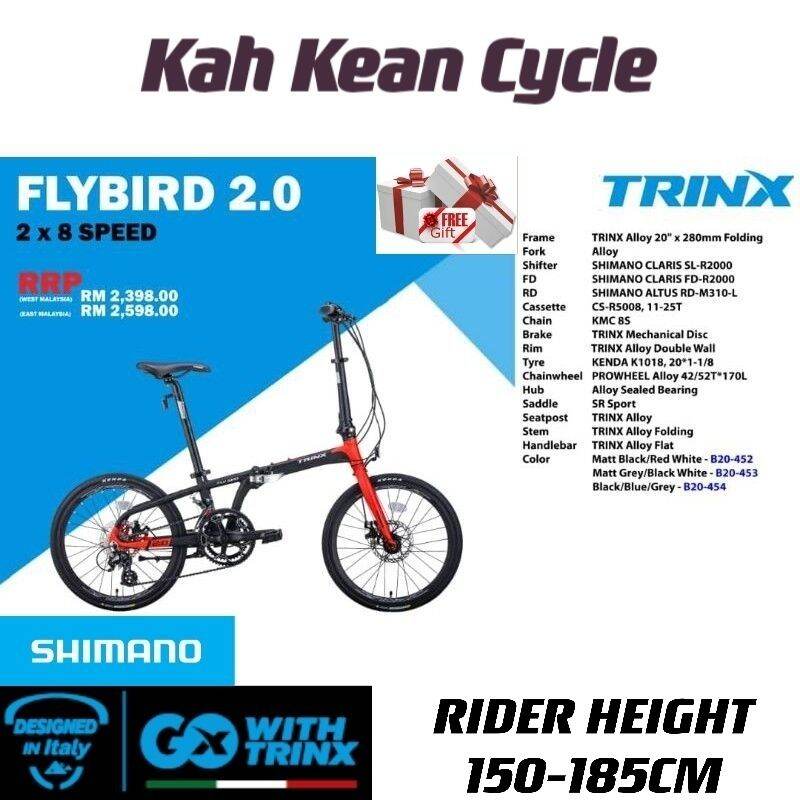 folding bike trinx flybird 4.0