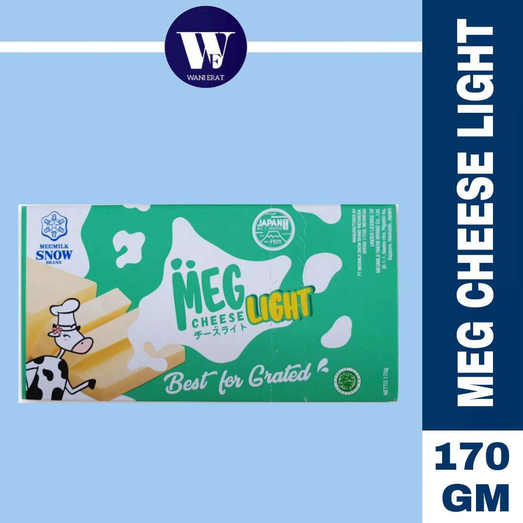 [170GM] MEG CHEESE LIGHT | CHEESE MEG | CHEDDAR CHEESE | Lazada