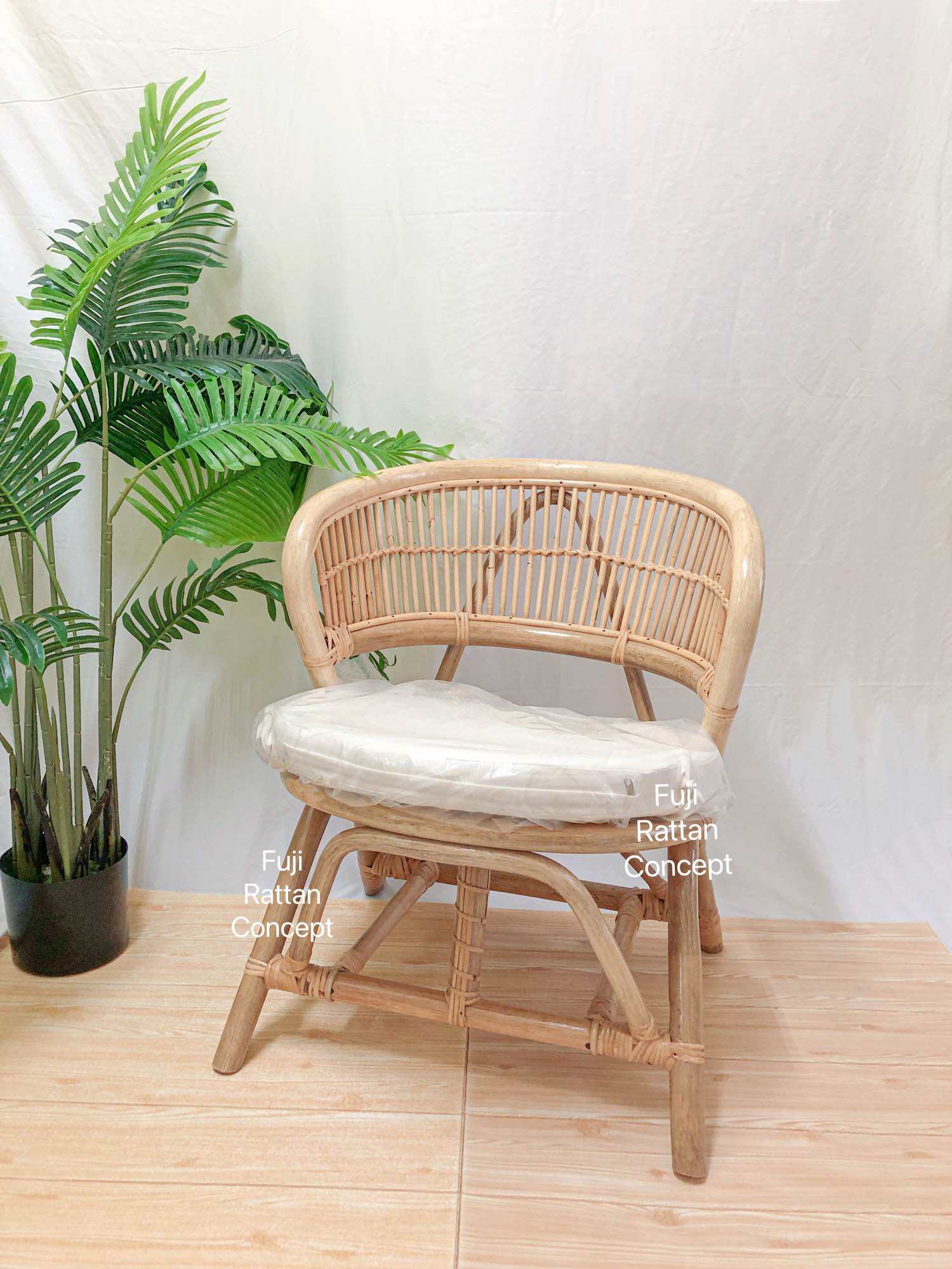 Swing Rattan Chair Mat Home Office Rocking Chair Soft Pad Sun