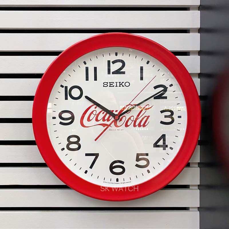 Seiko coca cola clock hot sale