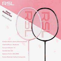 RSL | Ultra Lightweight Carbon Fiber Ice Blue Badminton Racket