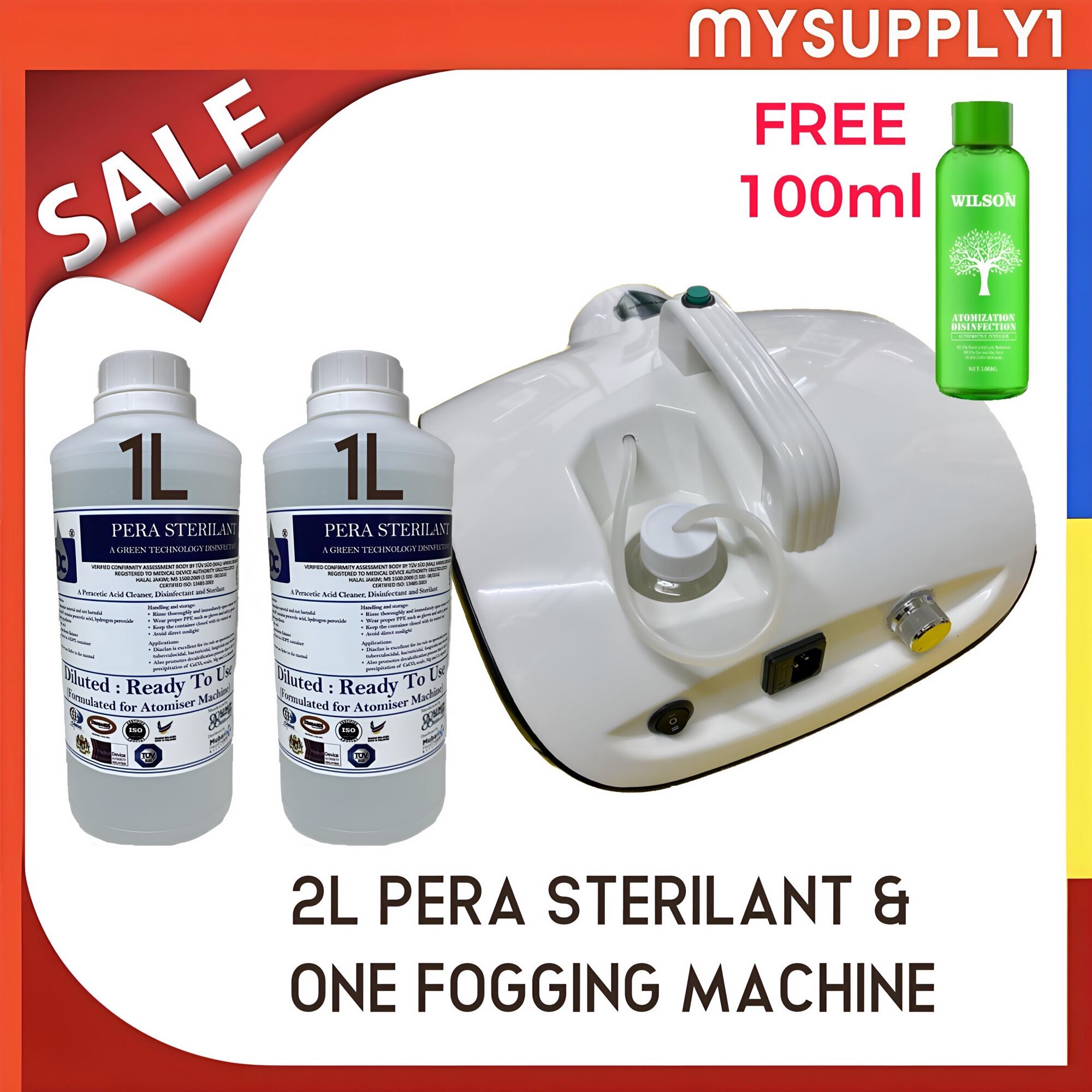 Disinfectant fogging machine sanitizer spray machine Sanitizer Fog