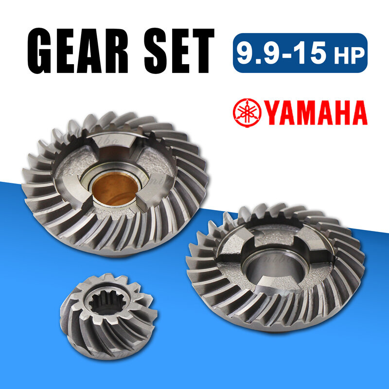 Gear Kit for Yamaha 9.9HP 15HP Outboard Motor 6E7-45560-01 63V-45551-00 6E7-45571-00 ราคา 2,821 บาท*ส่งฟรี