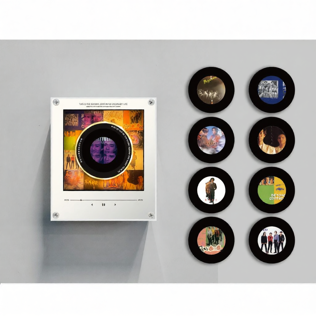 NFC Enabled Musical Magnet Fridge Sticker