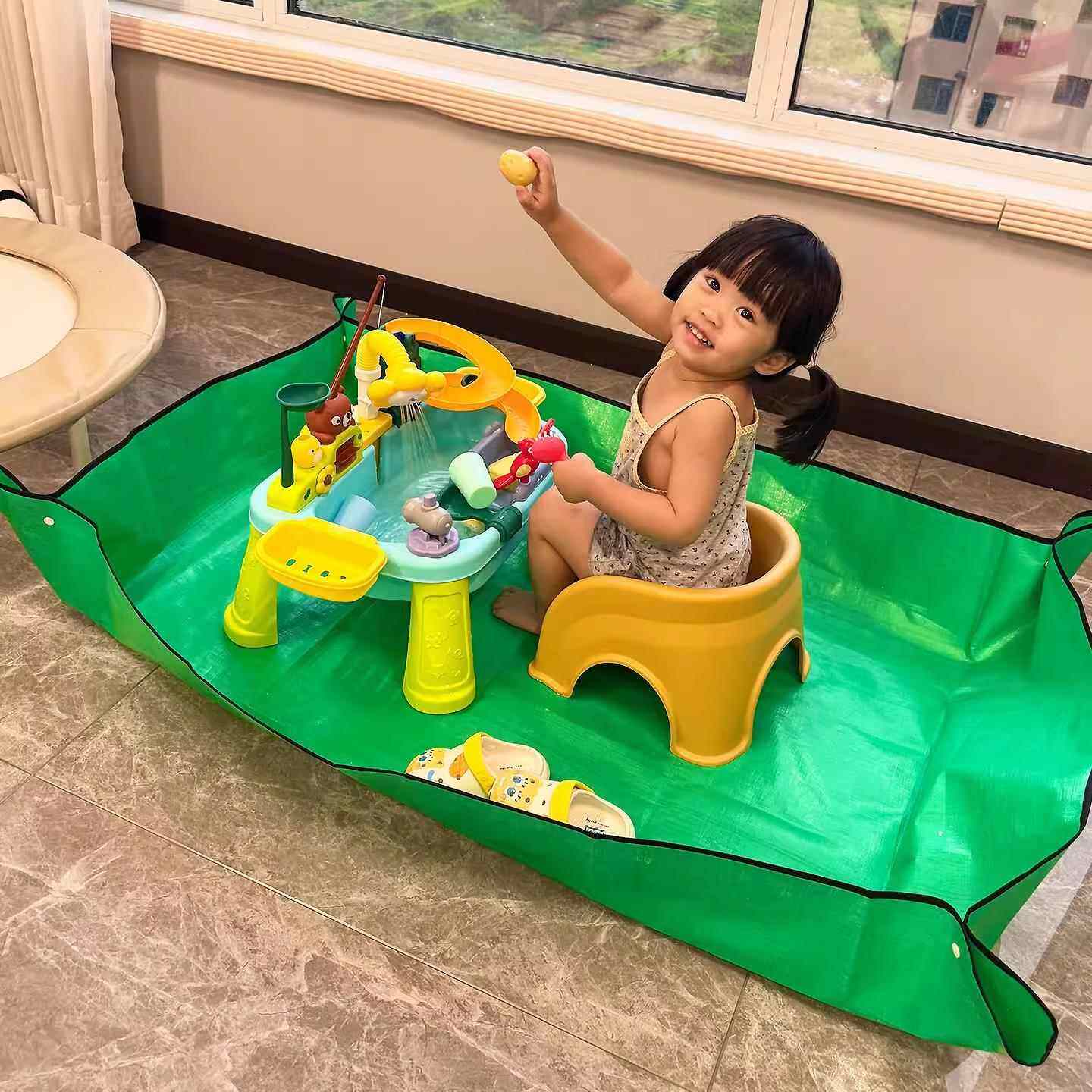 gumahus | Wipeable Crawling Mat for Baby Montessori Education