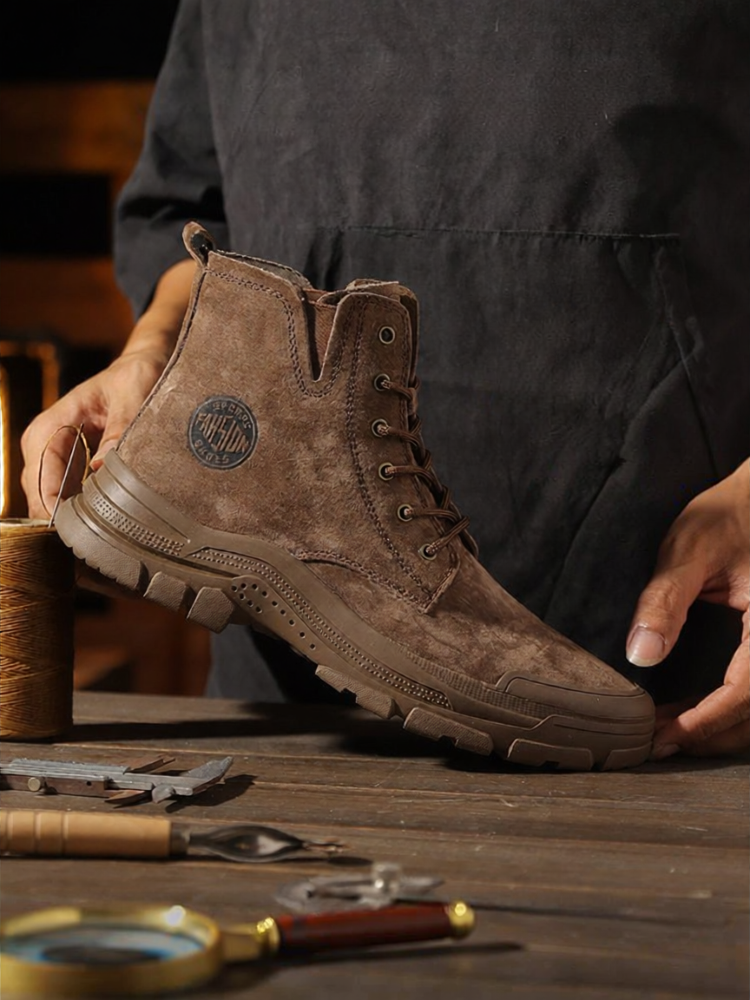 Winter Insulated Thick Sole Retro Outdoor Men's Boots Harga  224 Ringgit*Penghantaran Percuma