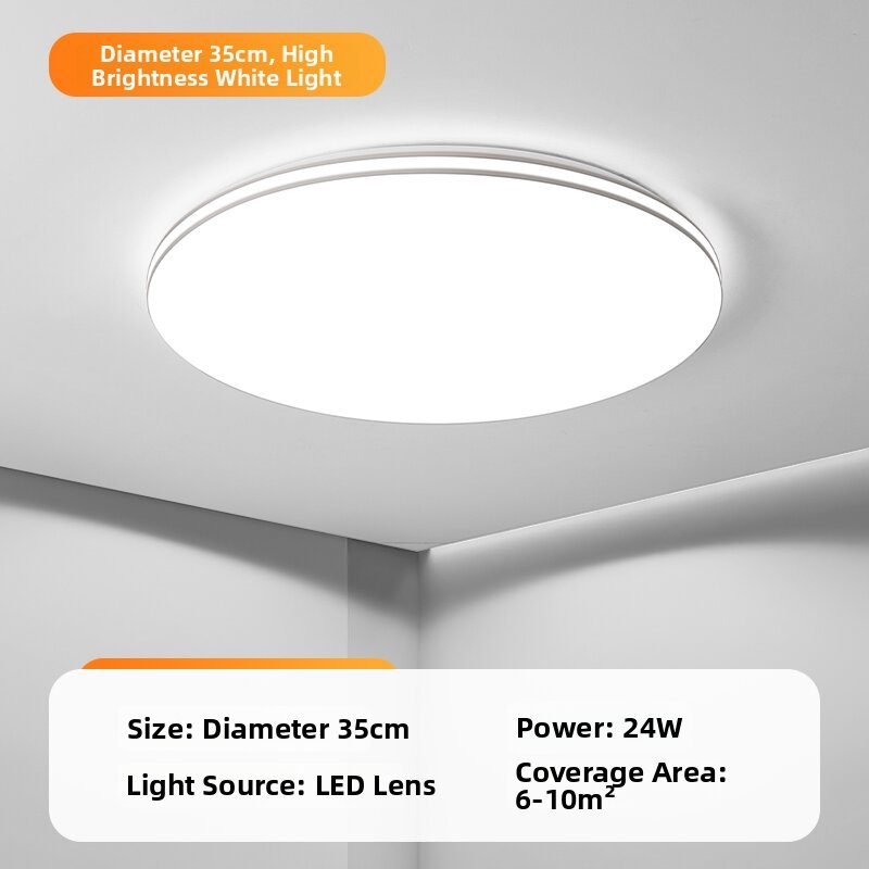 JUYAODENGSHI | Round Ultra-thin Ceiling Light