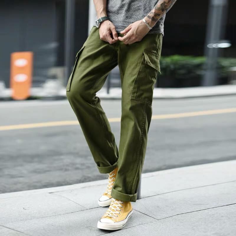 🟥READY STOCK🟥 Sauce Zhan Vintage cargo pant army kargo #red wing moctoe  #red wing # #converse red tornado jeans #nudie seluar kargo army | Lazada