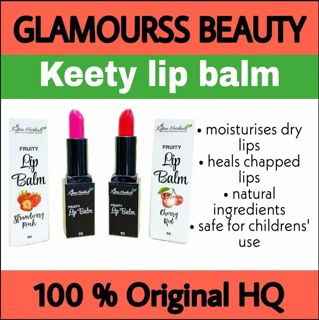 Kytee Herbal Lip Balm - CHERRY RED