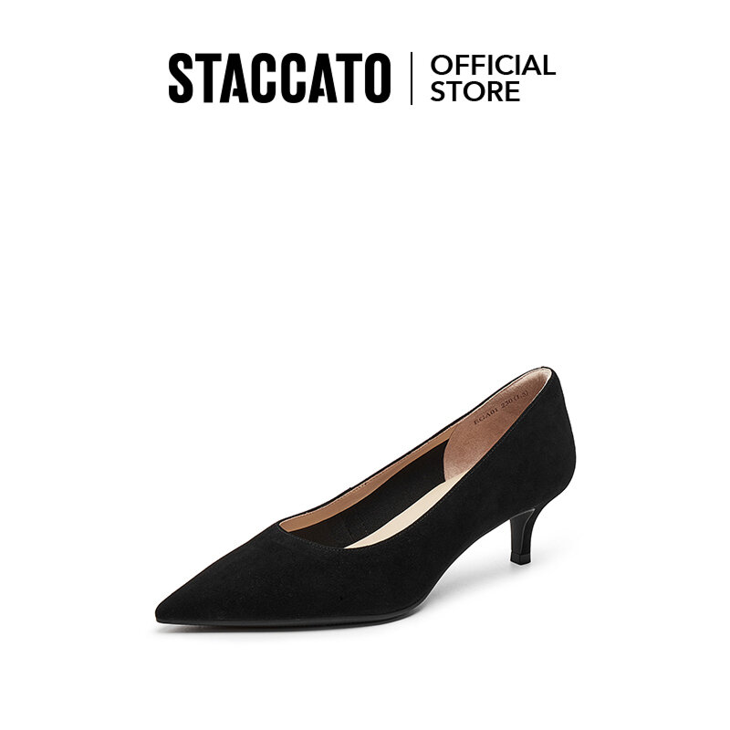 Staccato Women's High Heel Shoes Stiletto Shallow Mouth Shoes EGA01/EGK05 ราคา 4,360 บาท*ส่งฟรี