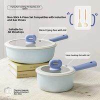 CAROTE | Non-stick Titanium Cookware Set Home Kitchen Use