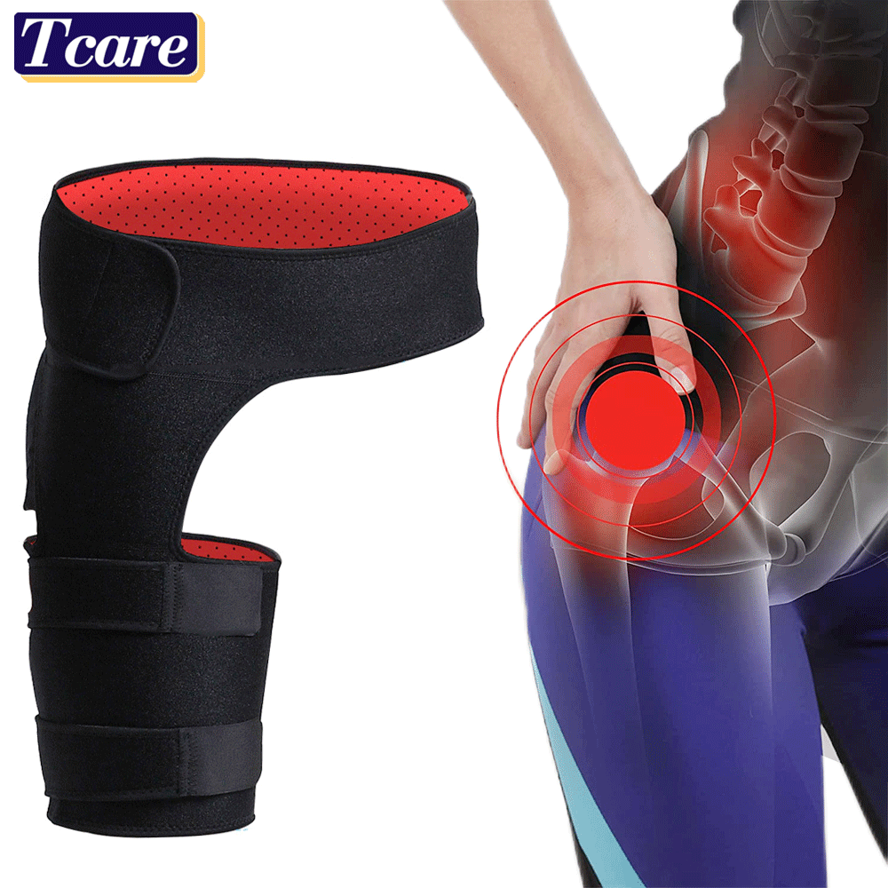 Leg Brace Thigh Compression Sleeve Calf Knee Support Socks Pain Relief Men  Women