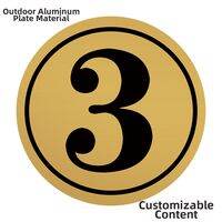 RUIKELAIXIANG | Metal Reflective Number Plate