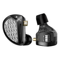 KZ Sonata 28 phần cảm đối xứng Trong tai nghe đeo tai Điều Chỉnh Tai Nghe Hifi IEM Với 784-Core mạ bạc Cáp Và Phẳng Cáp Với Microphone 0.75Mm C Pin