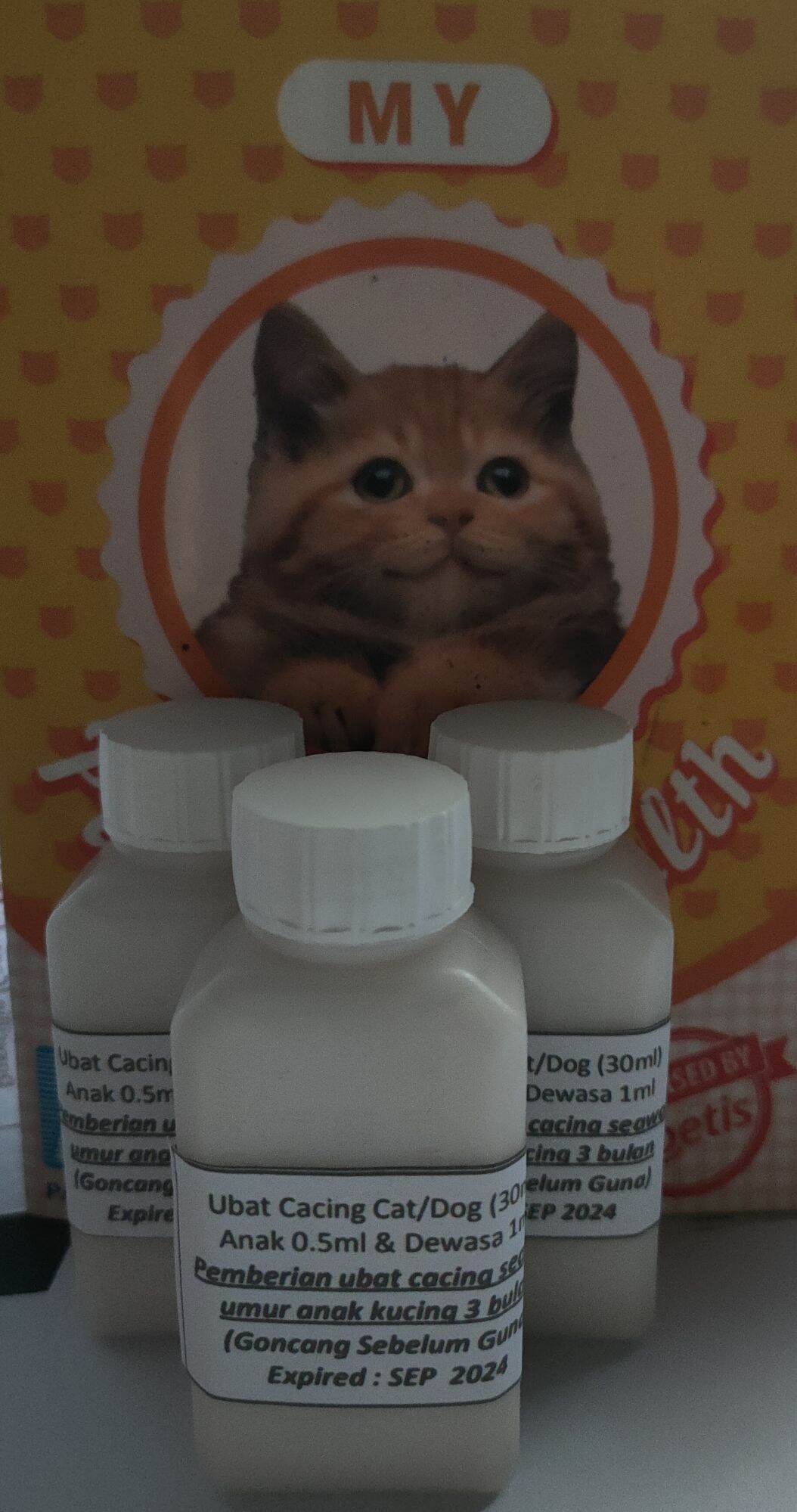 Beli ubat cacing kucing kucing Pada Harga Terendah  Lazada.com.my