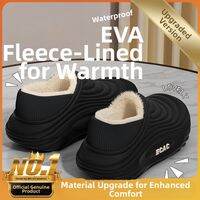 ADDTHIS | Waterproof Slip Resistant Warm Fluffy Home Slippers