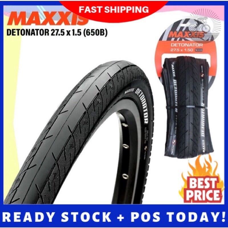 Maxxis 27.5x1.5 Kevlar Bike Tire Silkworm Detonator Silkworm Tire