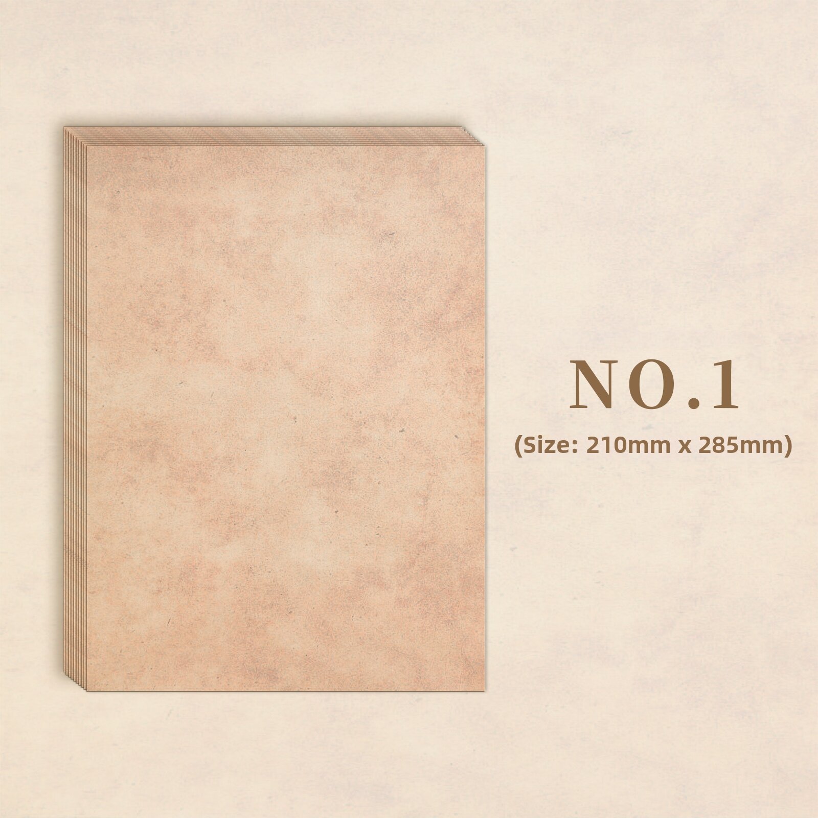 YIMUXINXUAN | Retro Aged A4 Letter Paper For Printing & Writing Thick