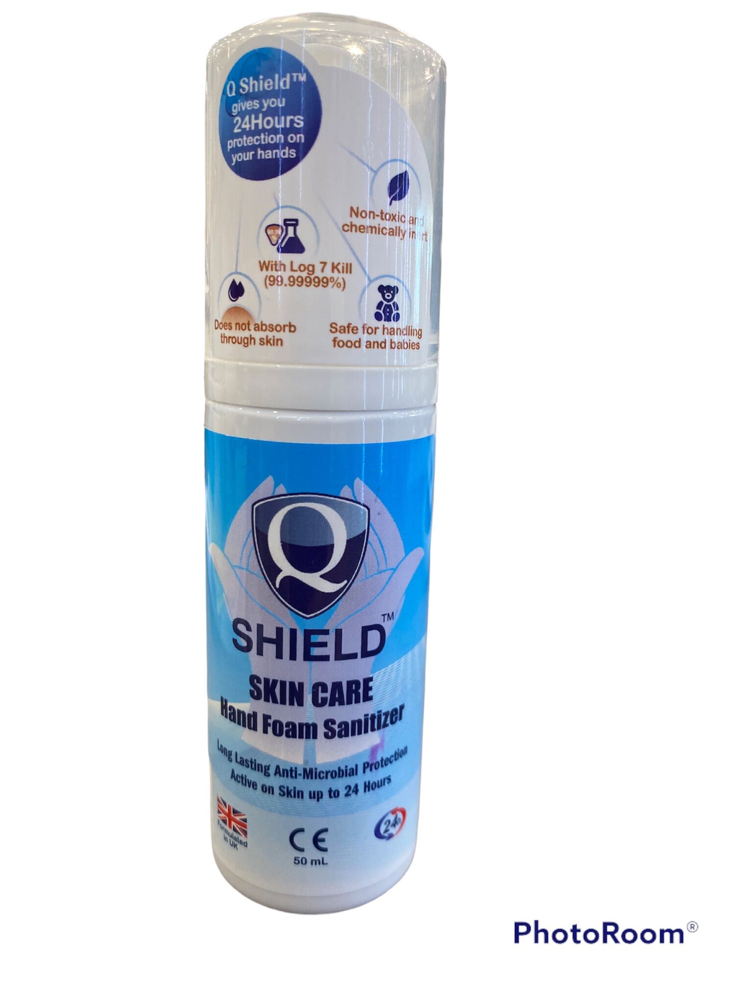 Complete Wellness Pharmacy Q Shield Hand Foam Sanitizer 50ml / Q Shield
