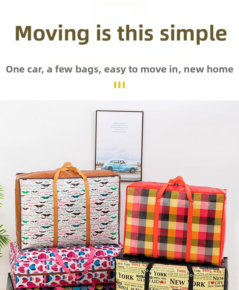 Heavy Duty Large Capacity Storage Bag For Clothes And Quilts_voghion.com