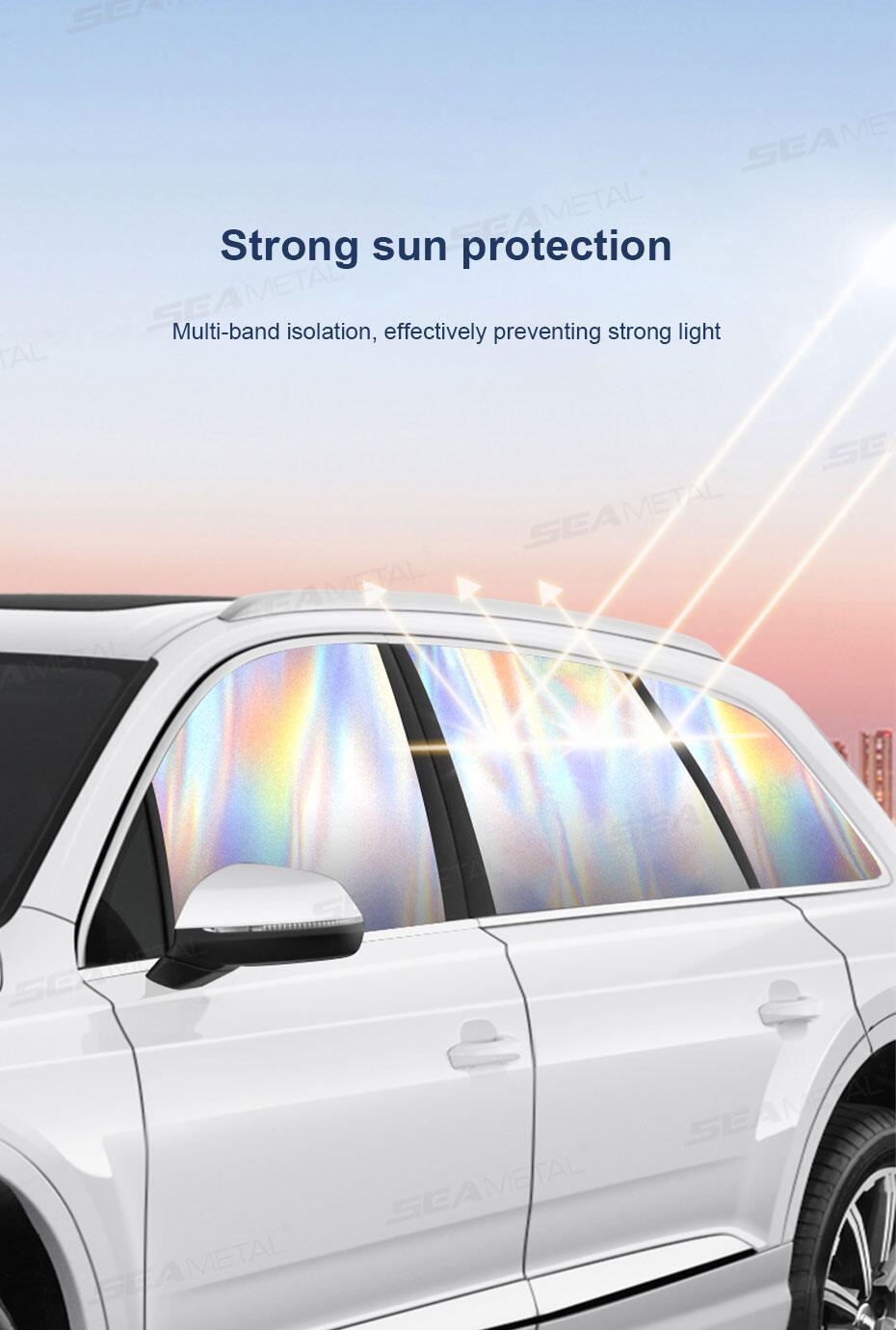 Magnetic Car Side Window Sunshade For Uv Protection & Cooling_voghion.com