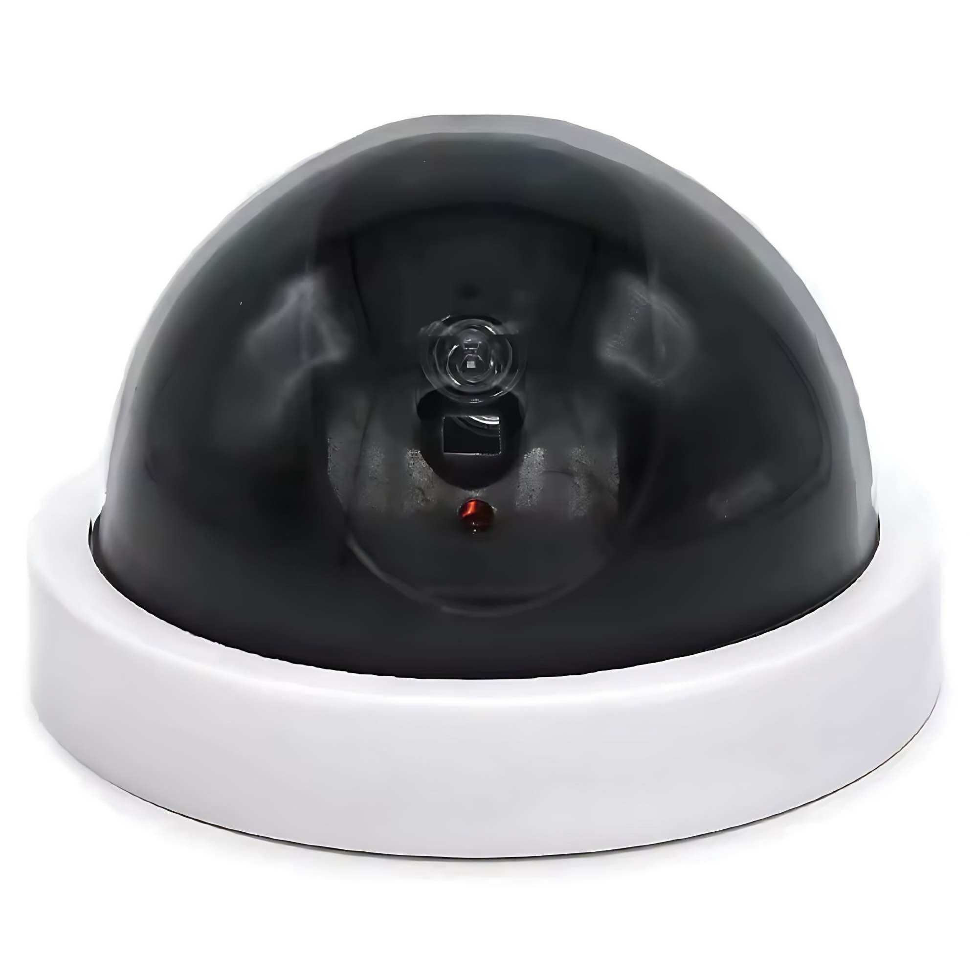 [SABAH READY STOCK] Fake Dome Security Camera CCTV with LED Red Light